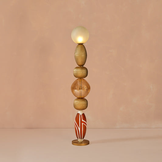 Lagori Gold Floor Lamp