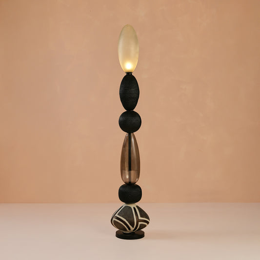 Lagori Black Floor Lamp