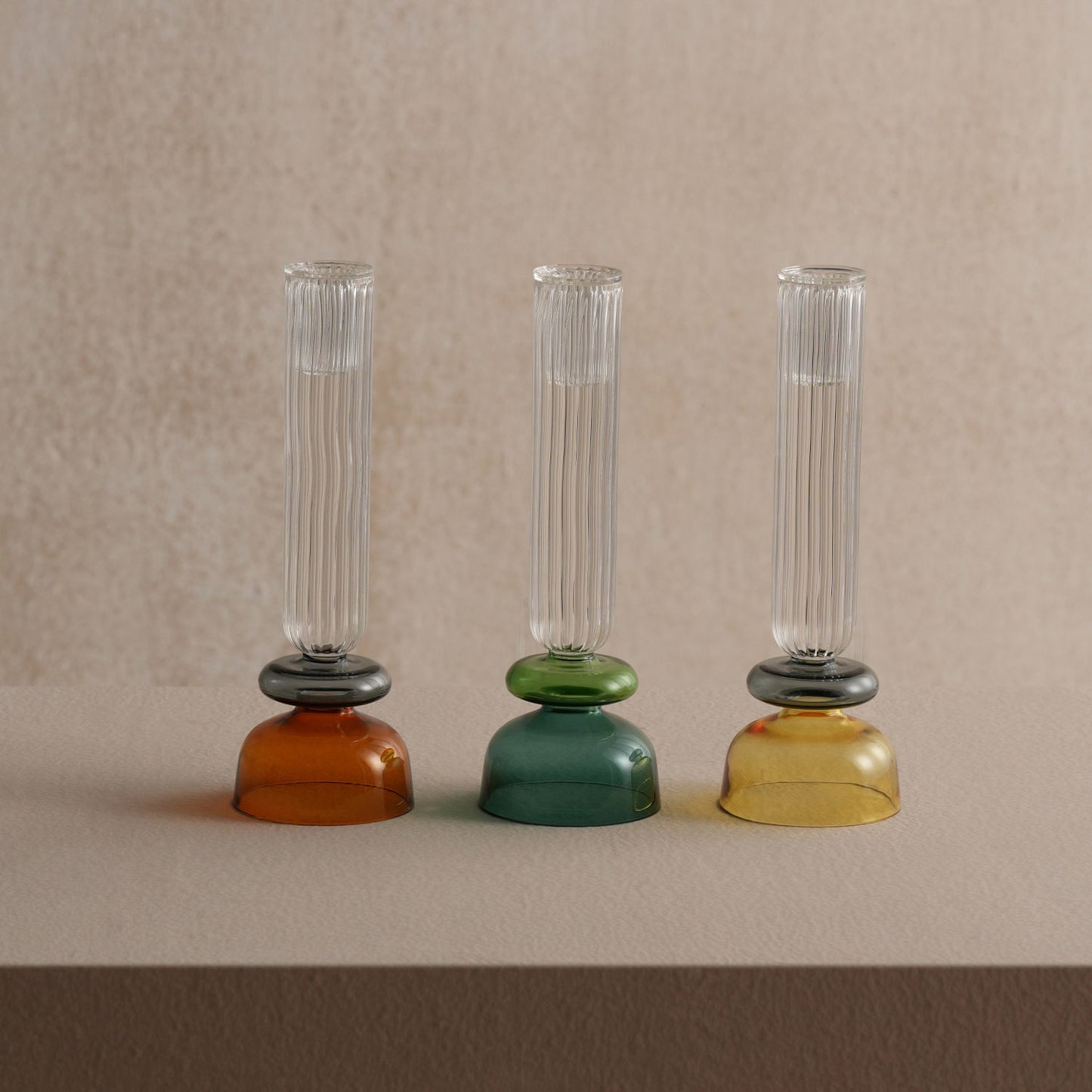 Varshini Yellow Candle Holder