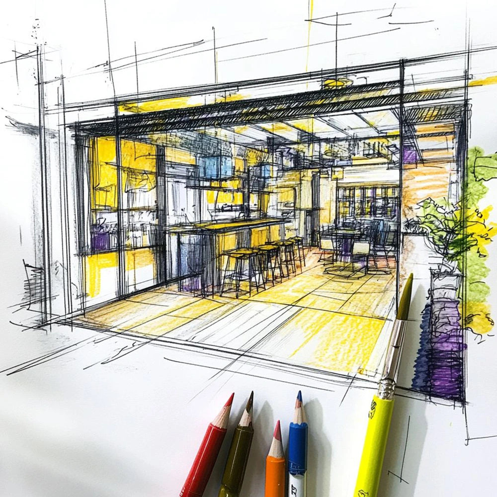 An immersive exhibition booth created by Yaahvi, demonstrating impactful design elements that captivate audiences.