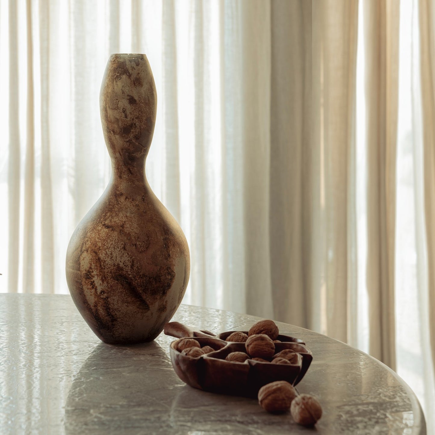 Buy Yaahvi by Nikita Bansal Lyco Vase Tall - Contemporary & Handcrafted Table Decor Online India
