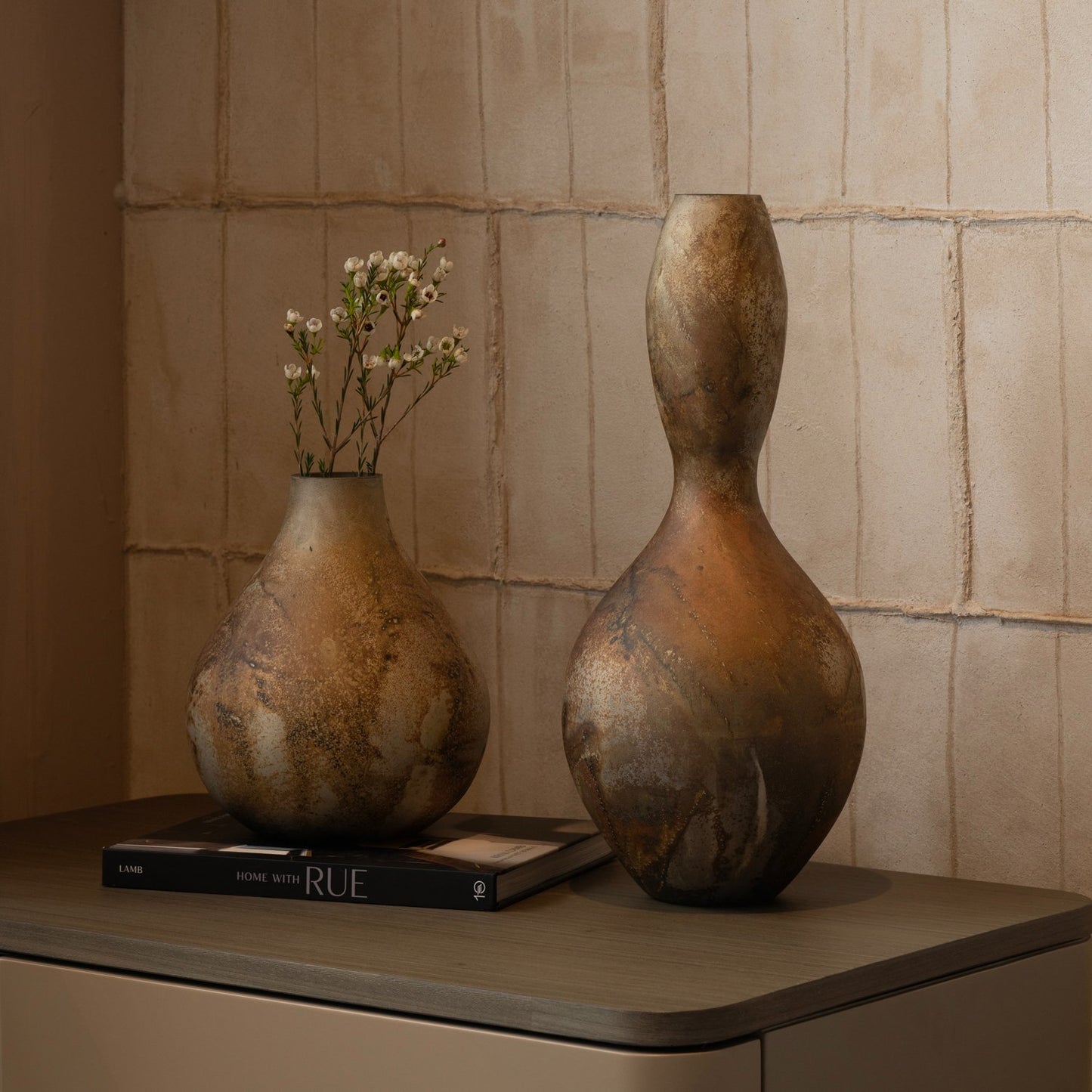 Buy Yaahvi by Nikita Bansal Lyco Vase Tall - Contemporary & Handcrafted Table Decor Online India