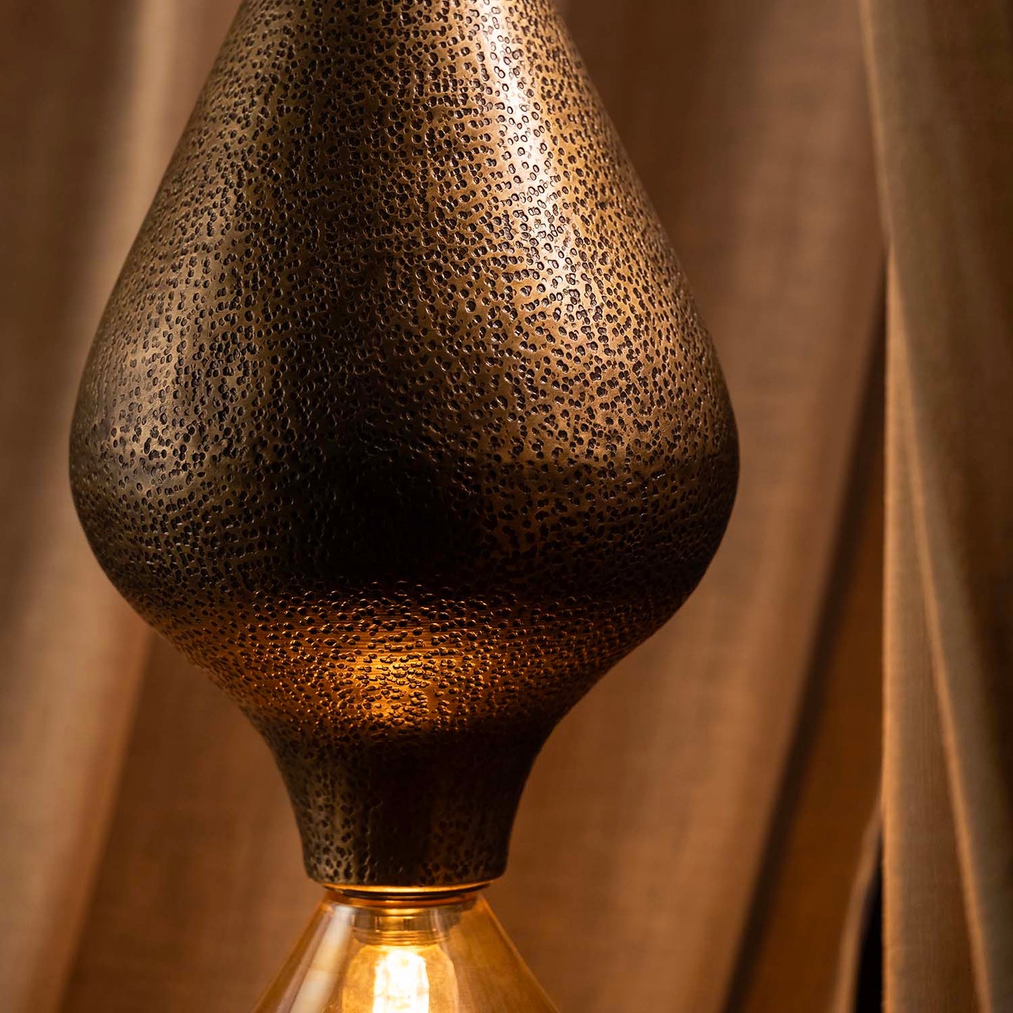 Twilight Hammered Hanging Lamp