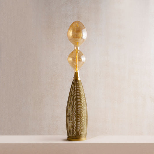 Twilight Brass Floor Lamp
