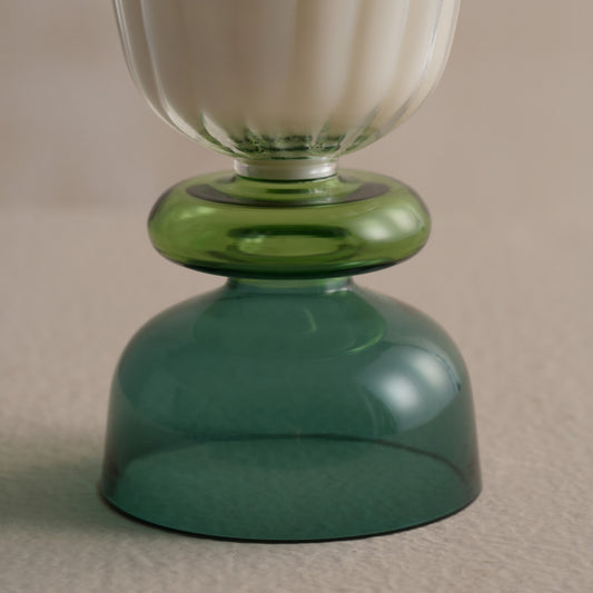 Varshini Teal Wax Votive