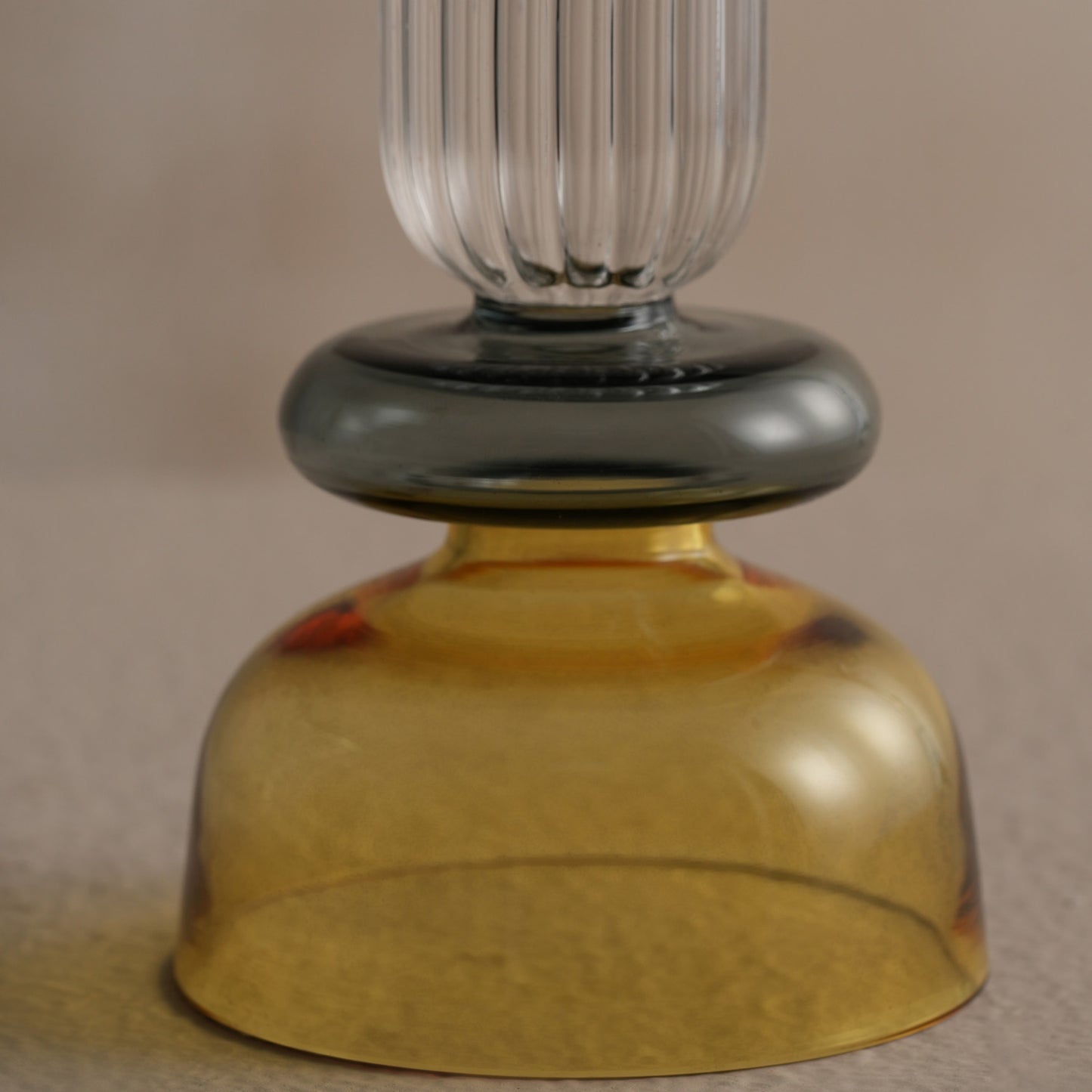 Varshini Yellow Candle Holder