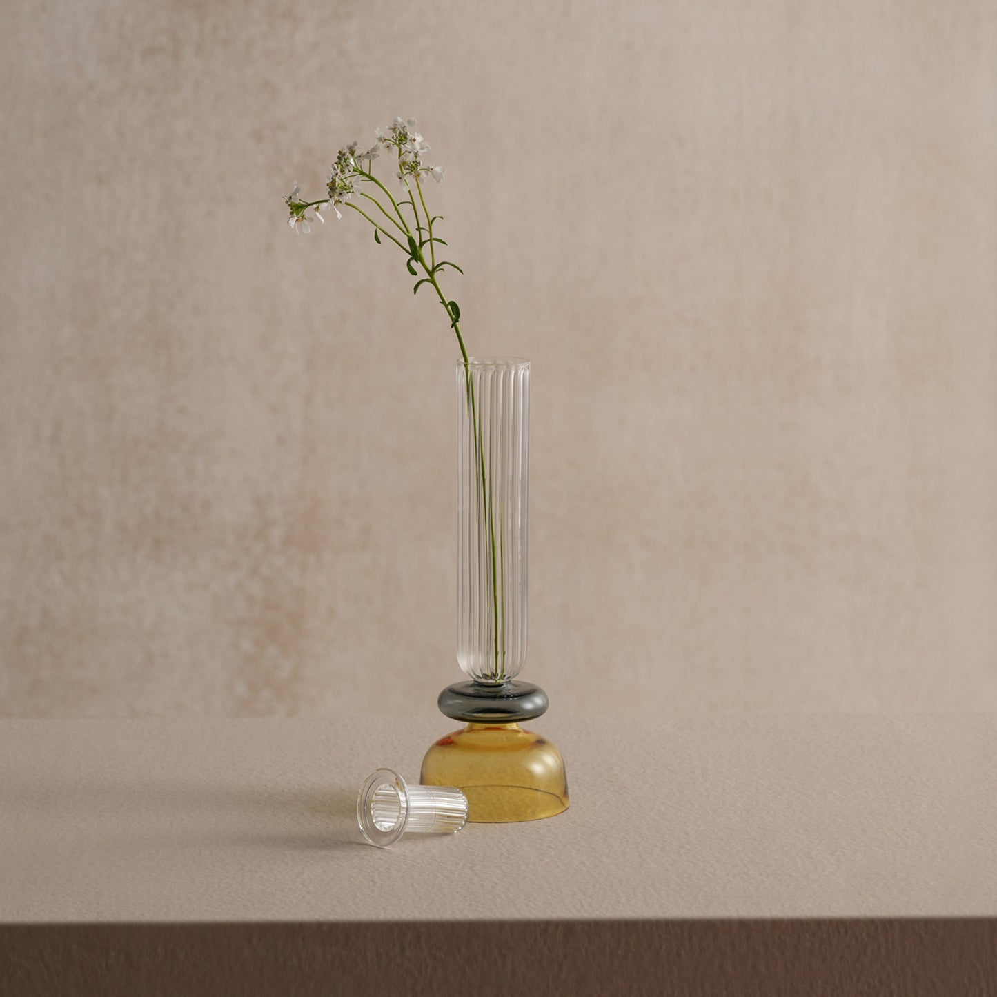 Varshini Yellow Candle Holder