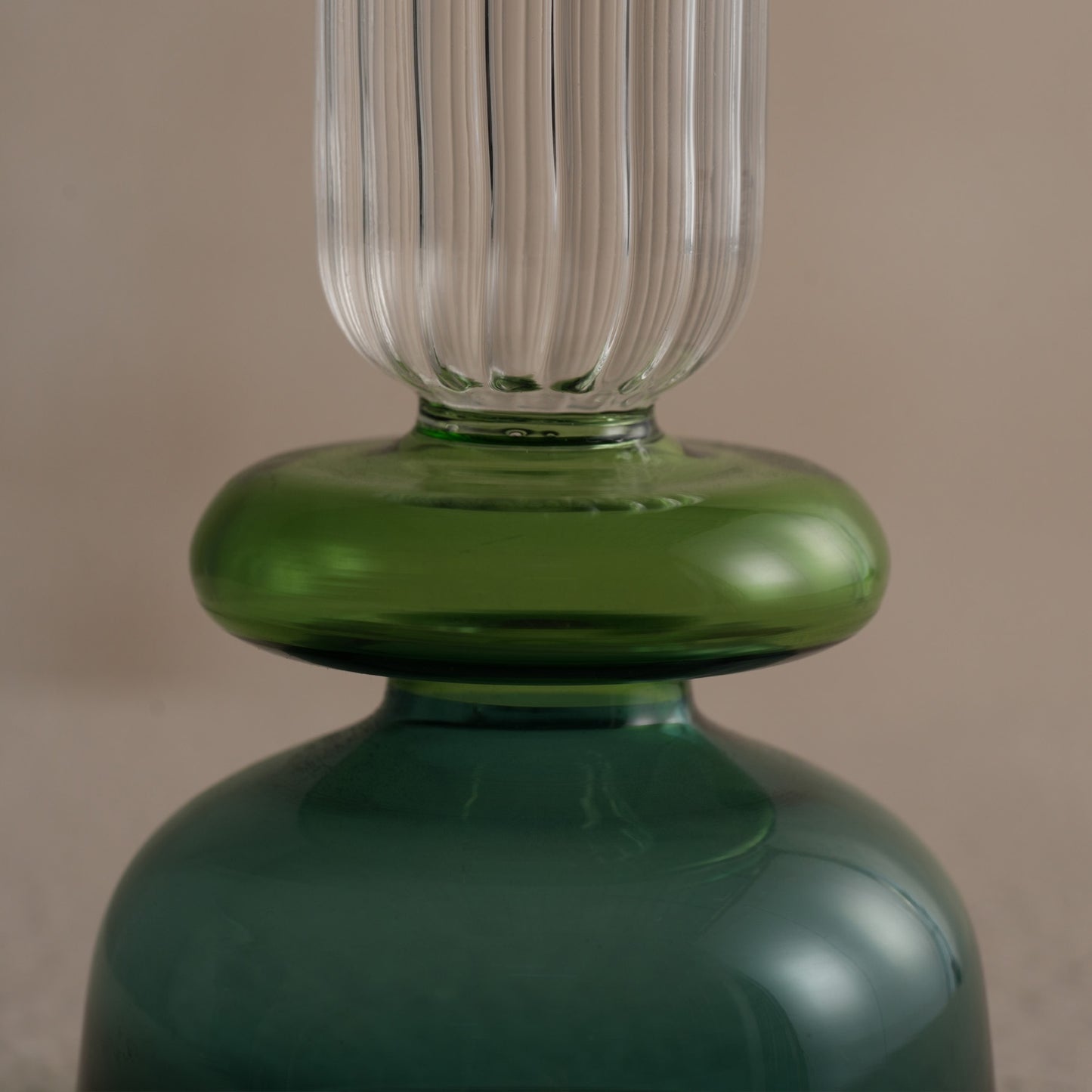 Varshini Teal Candle Holder