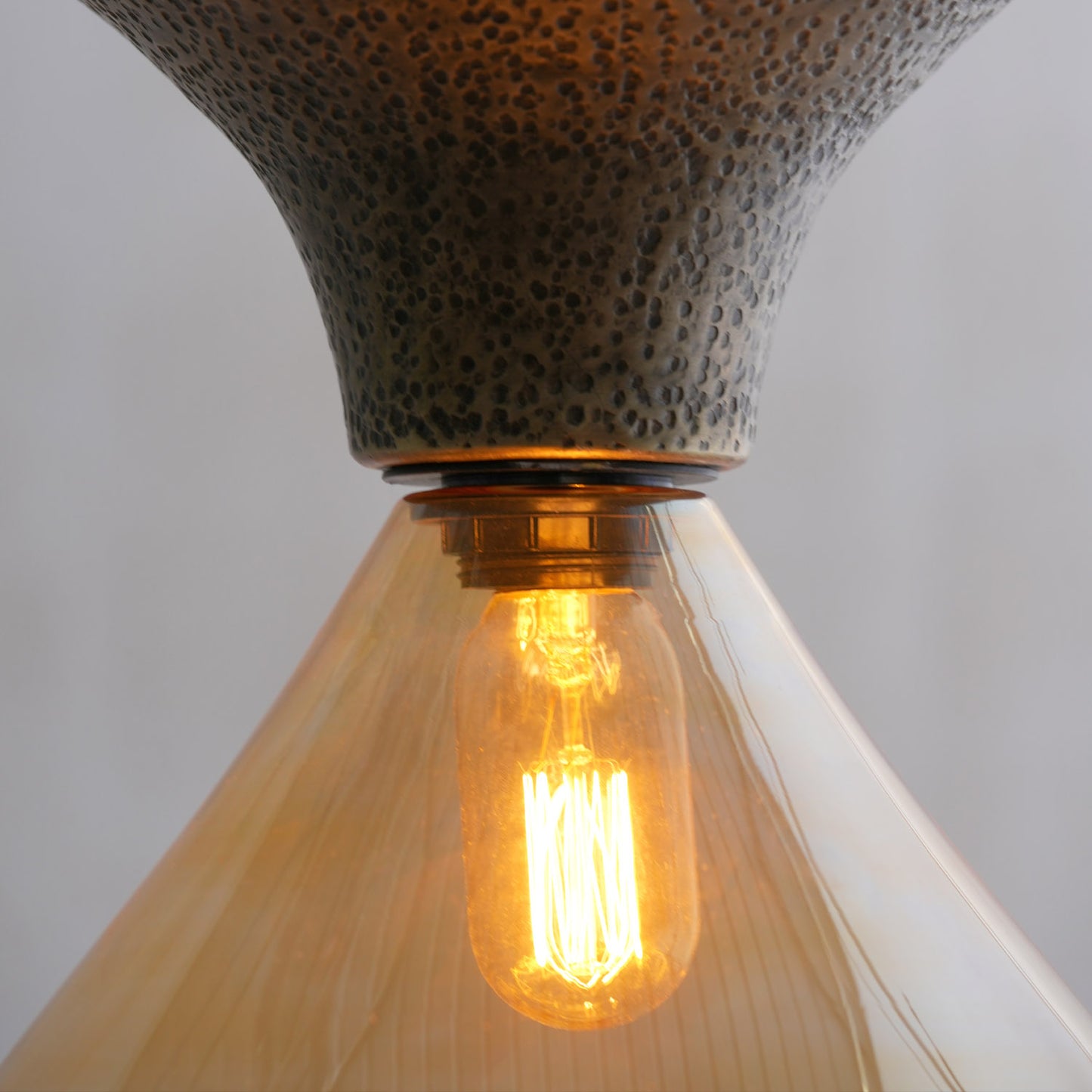 Twilight Hammered Hanging Lamp