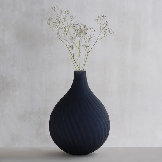 Dhara Black Vase