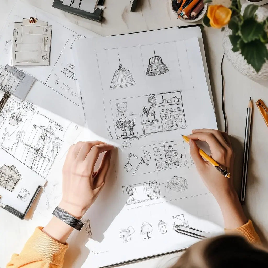 A collection of innovative home décor products designed by Yaahvi.