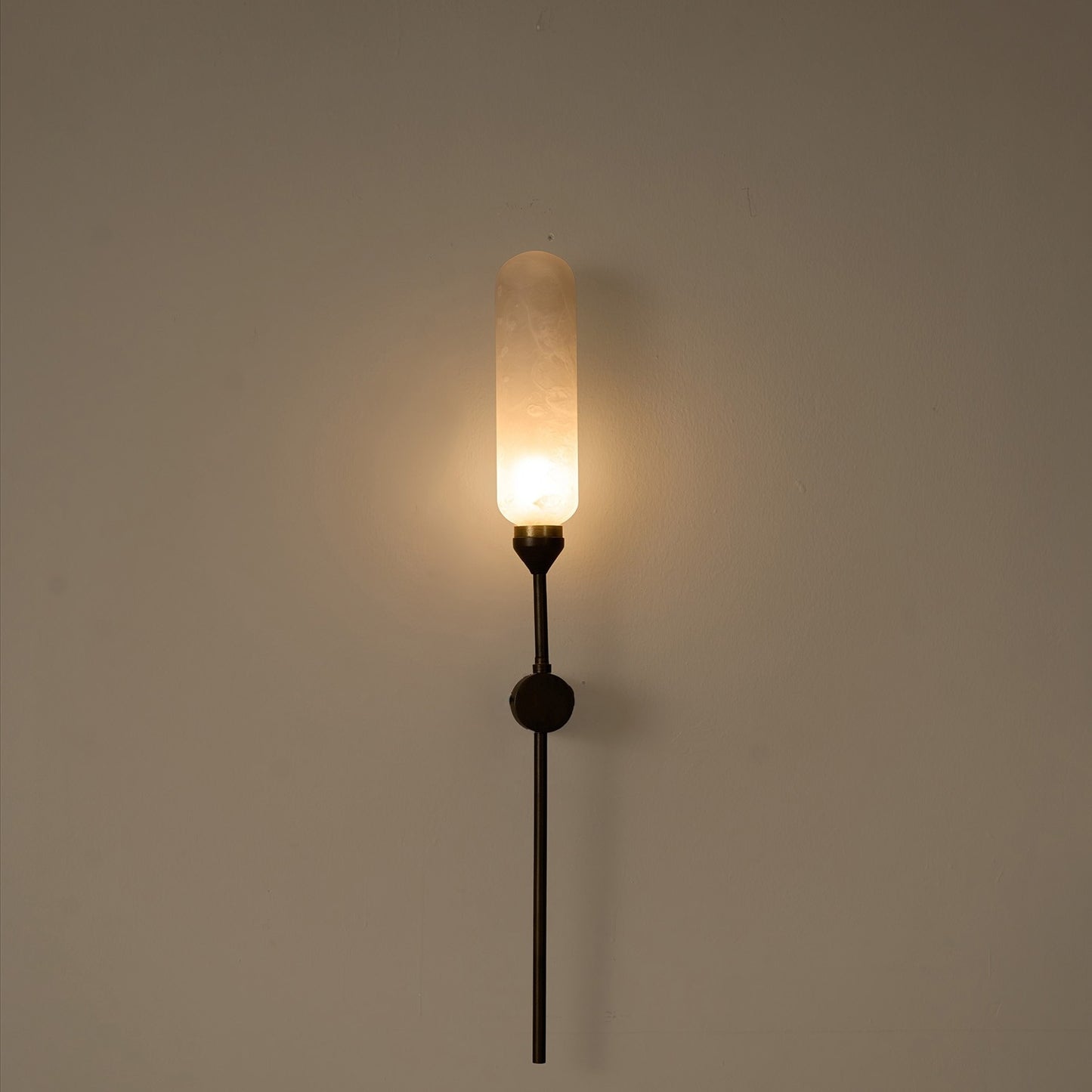 Buy Yaahvi by Nikita Bansal Kinara Oblong Outdoor Wall Lamp Gold and White - Contemporary & Handcrafted Wall Lamps Online India