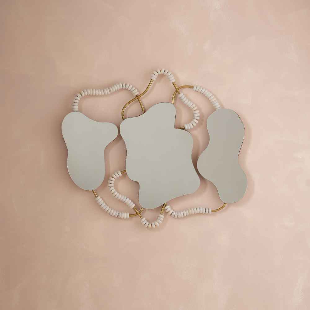 Virga Gold Mirror Large