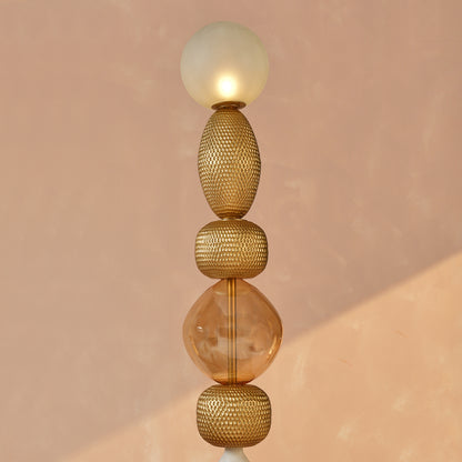 Lagori Gold Floor Lamp