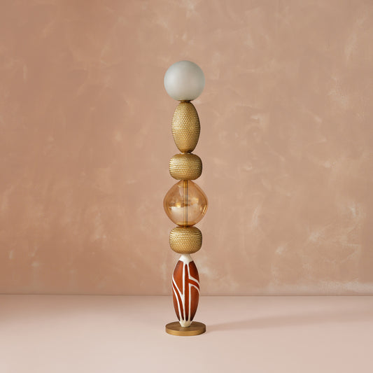 Lagori Gold Floor Lamp