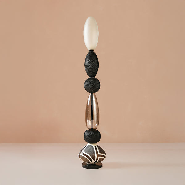 Lagori Black Floor Lamp