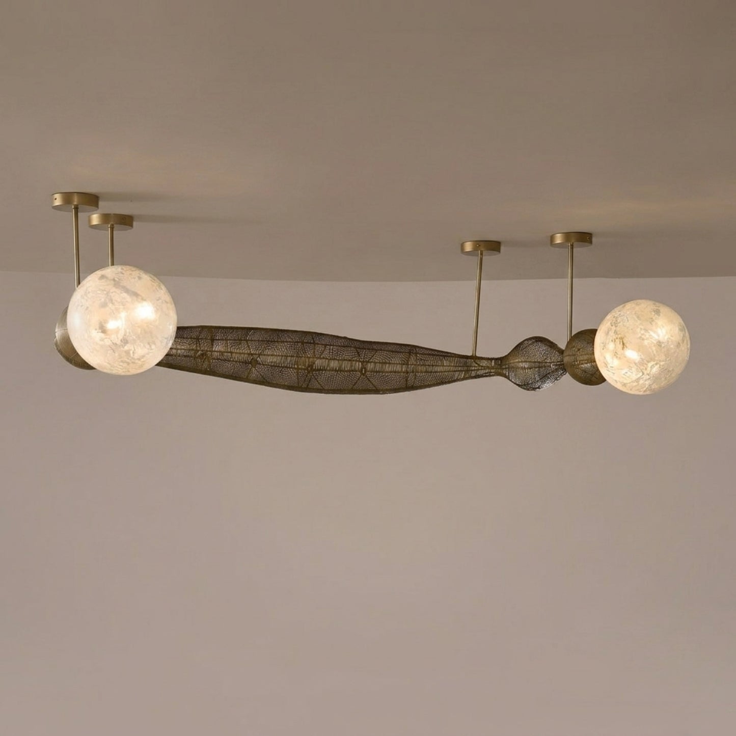 Buy Yaahvi by Nikita Bansal Dawn Arc Chandelier - Contemporary & Handcrafted Chandelier Online India