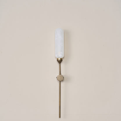 Buy Yaahvi by Nikita Bansal Kinara Oblong Outdoor Wall Lamp Gold and White - Contemporary & Handcrafted Wall Lamps Online India