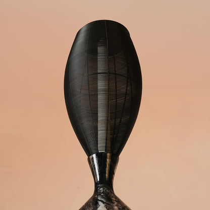 Notto Black Column Floor Lamp