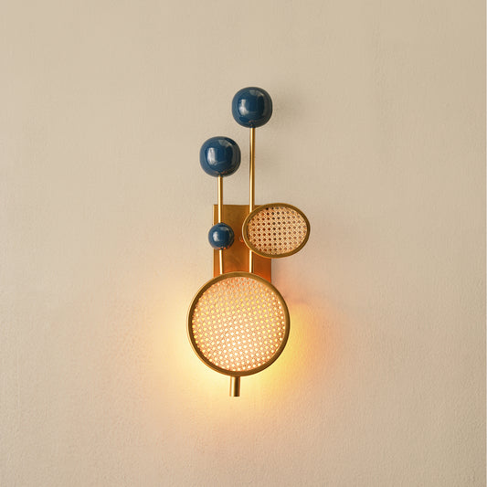 Cove Blue Wall Lamp