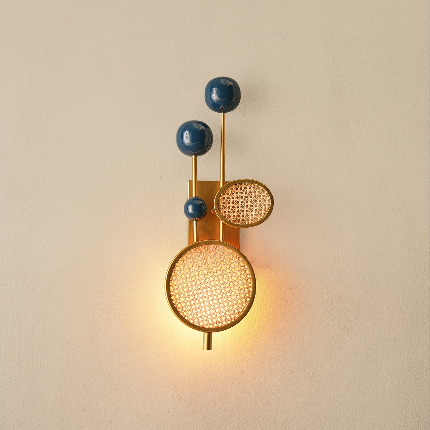 Cove Blue Wall Lamp