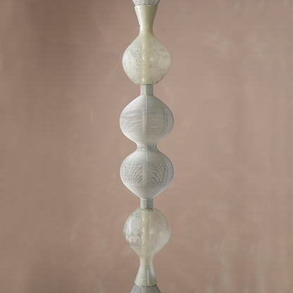 Notto White Column Floor Lamp