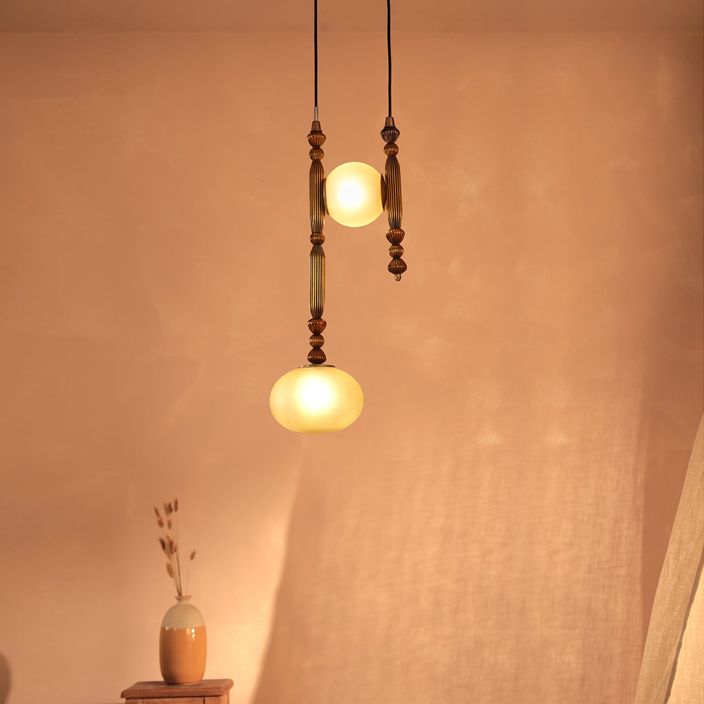 Reverie Double Hanging Lamp