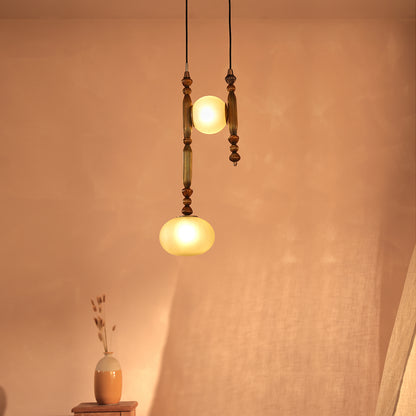 Reverie Double Hanging Lamp