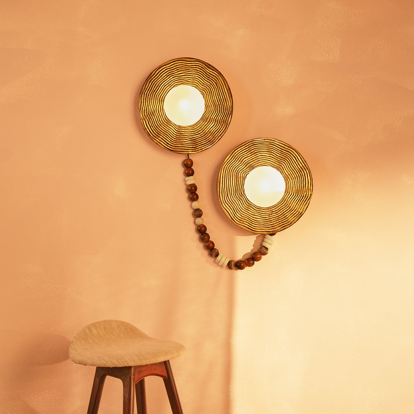 Virga Dual Disc Wall Lamp