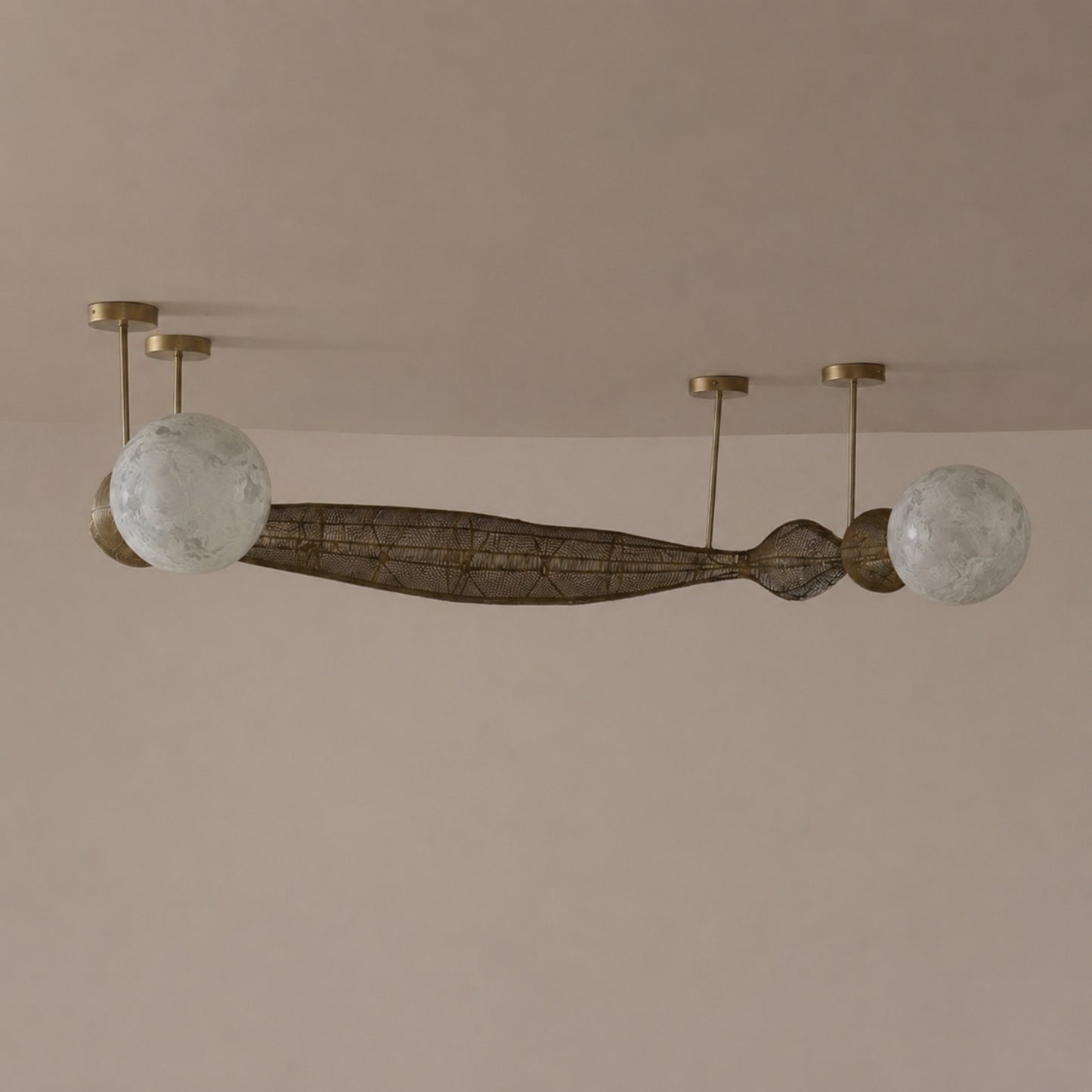 Buy Yaahvi by Nikita Bansal Dawn Arc Chandelier - Contemporary & Handcrafted Chandelier Online India