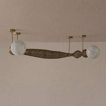 Buy Yaahvi by Nikita Bansal Dawn Arc Chandelier - Contemporary & Handcrafted Chandelier Online India