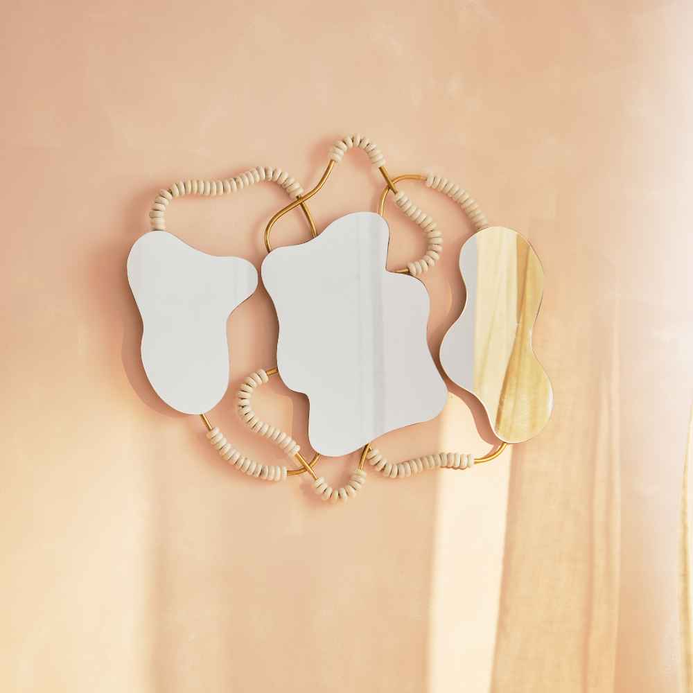 Virga Gold Mirror Large