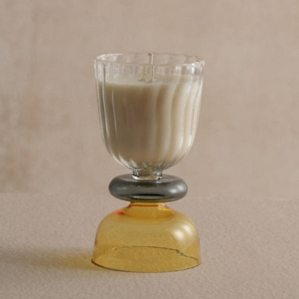Varshini Yellow Wax Votive