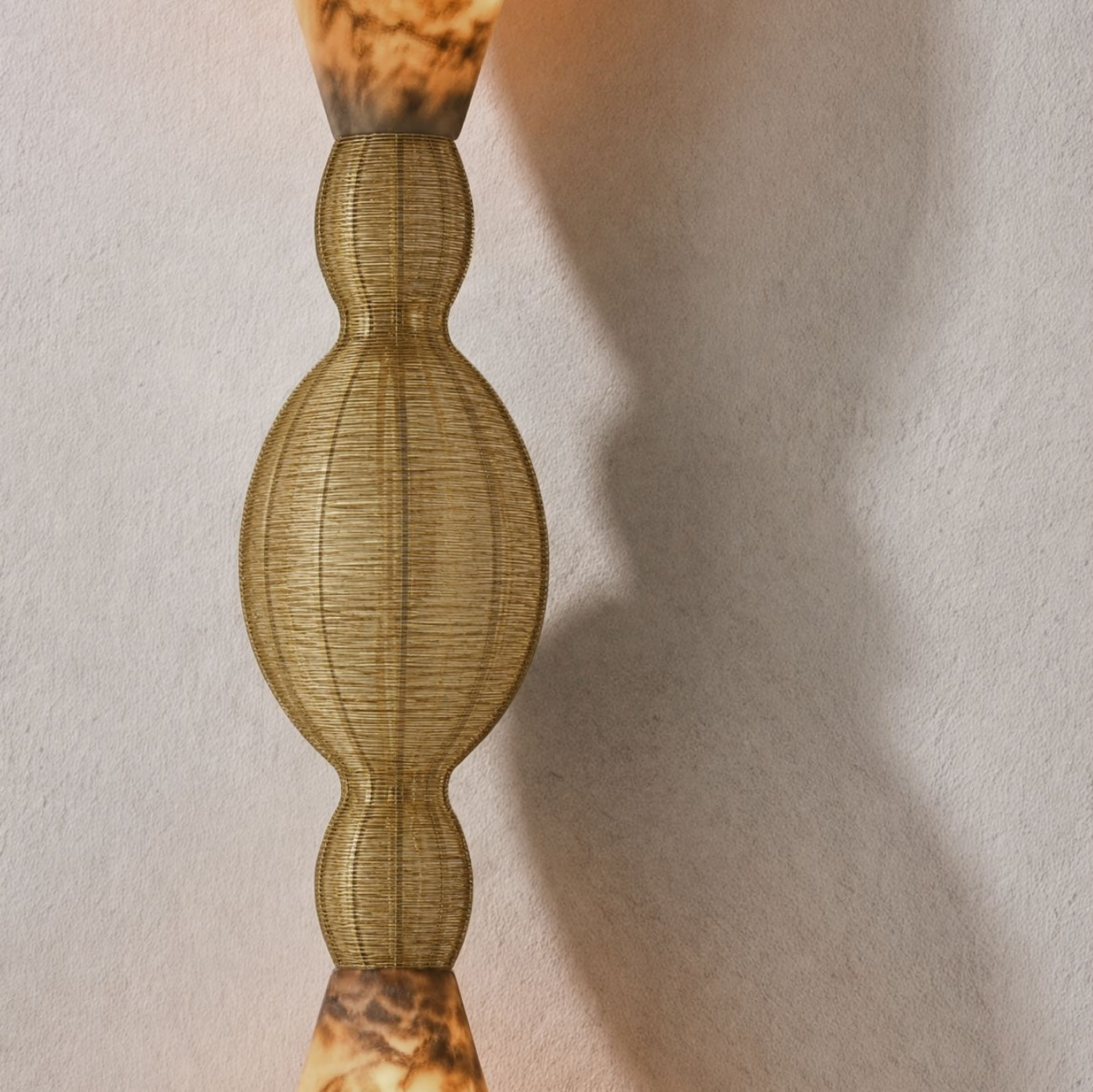 Buy Yaahvi by Nikita Bansal Bella Green Oval Wall Lamp - Contemporary & Handcrafted Wall Lamps Online India