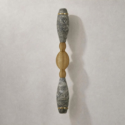 Buy Yaahvi by Nikita Bansal Bella Green Oval Wall Lamp - Contemporary & Handcrafted Wall Lamps Online India