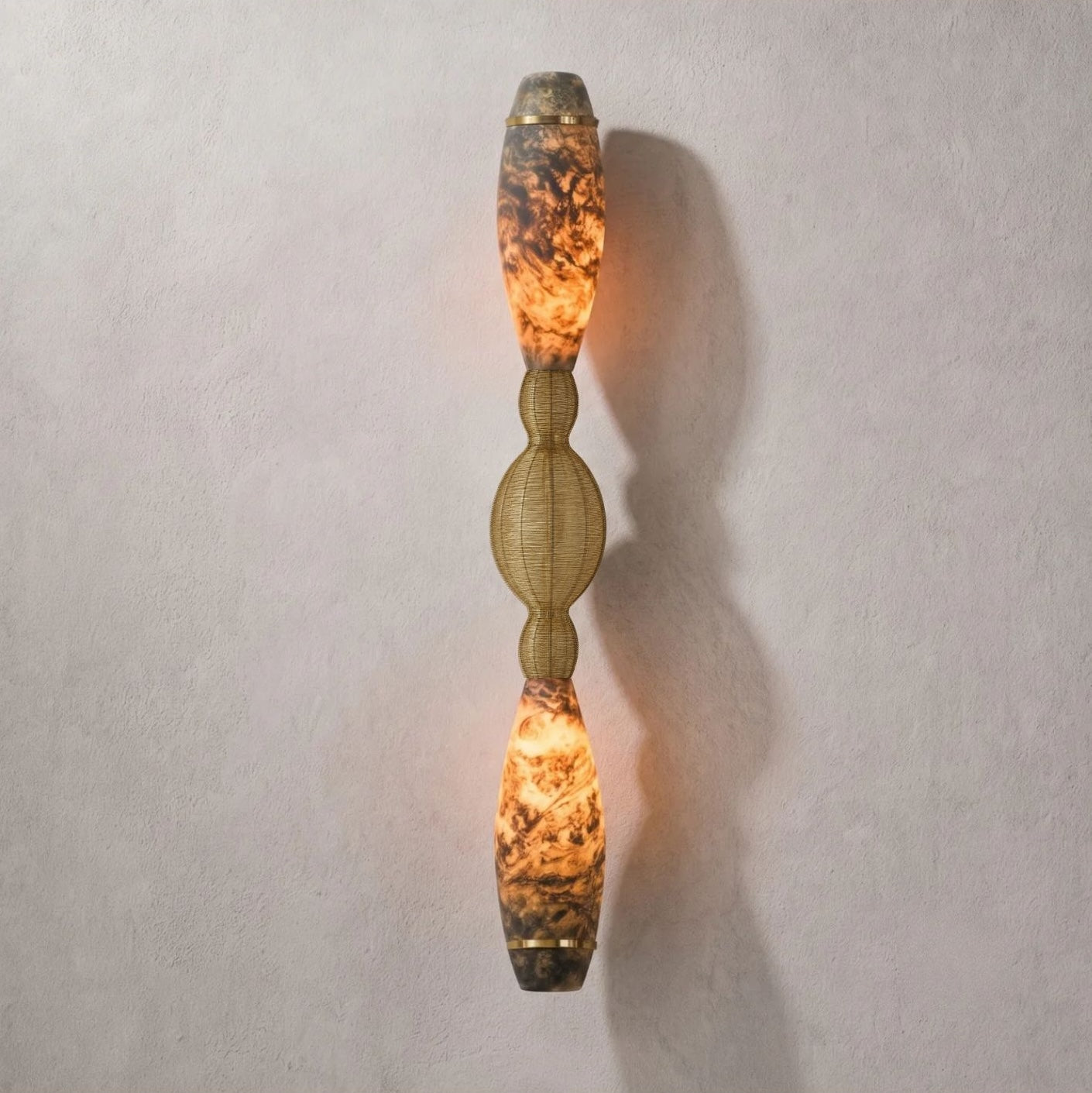 Buy Yaahvi by Nikita Bansal Bella Green Oval Wall Lamp - Contemporary & Handcrafted Wall Lamps Online India