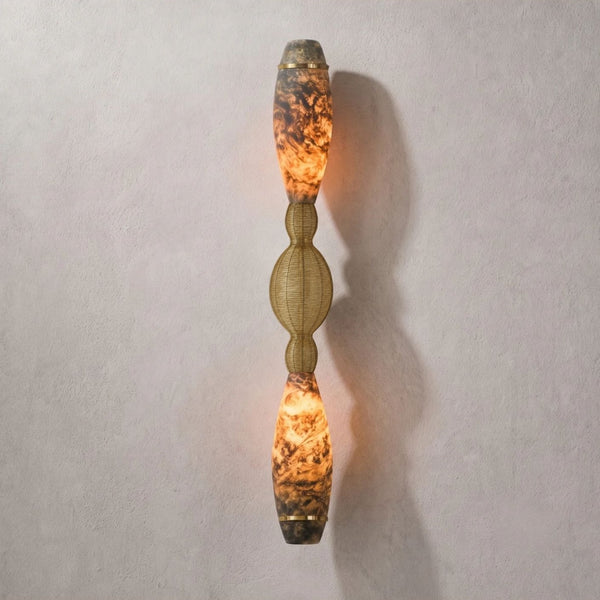 Bella Green Oval Wall Lamp