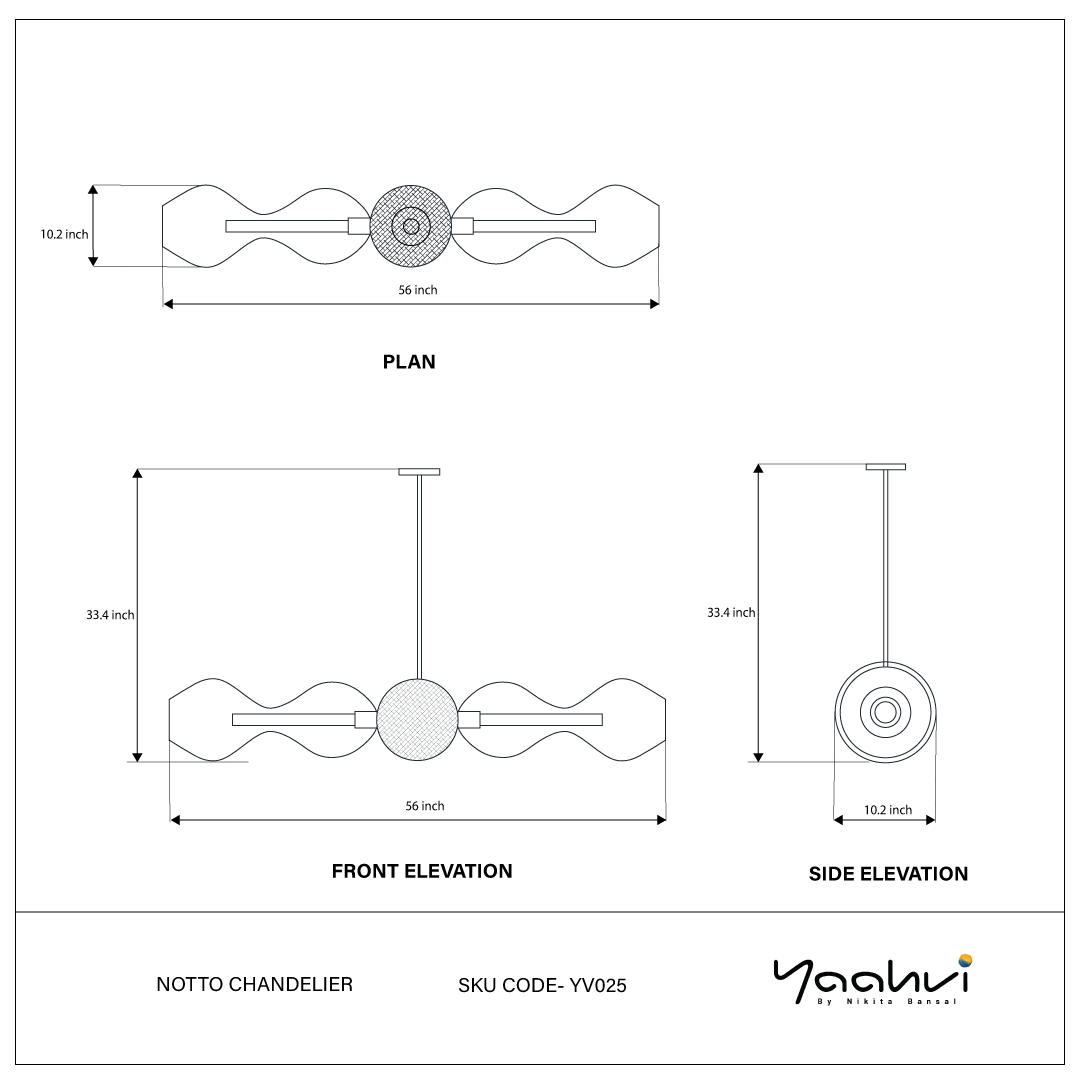 Notto Chandelier