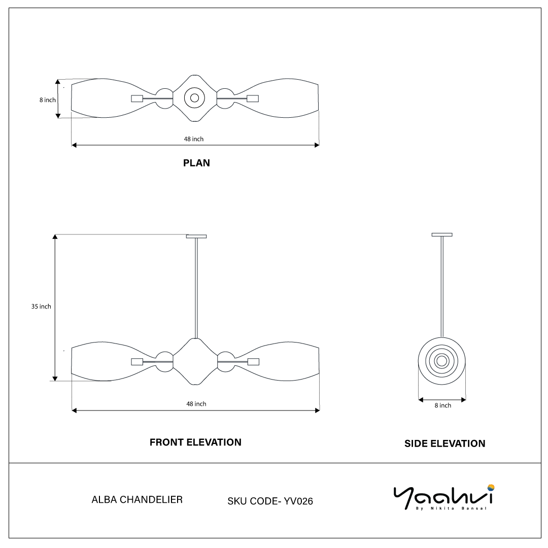 Alba Chandelier