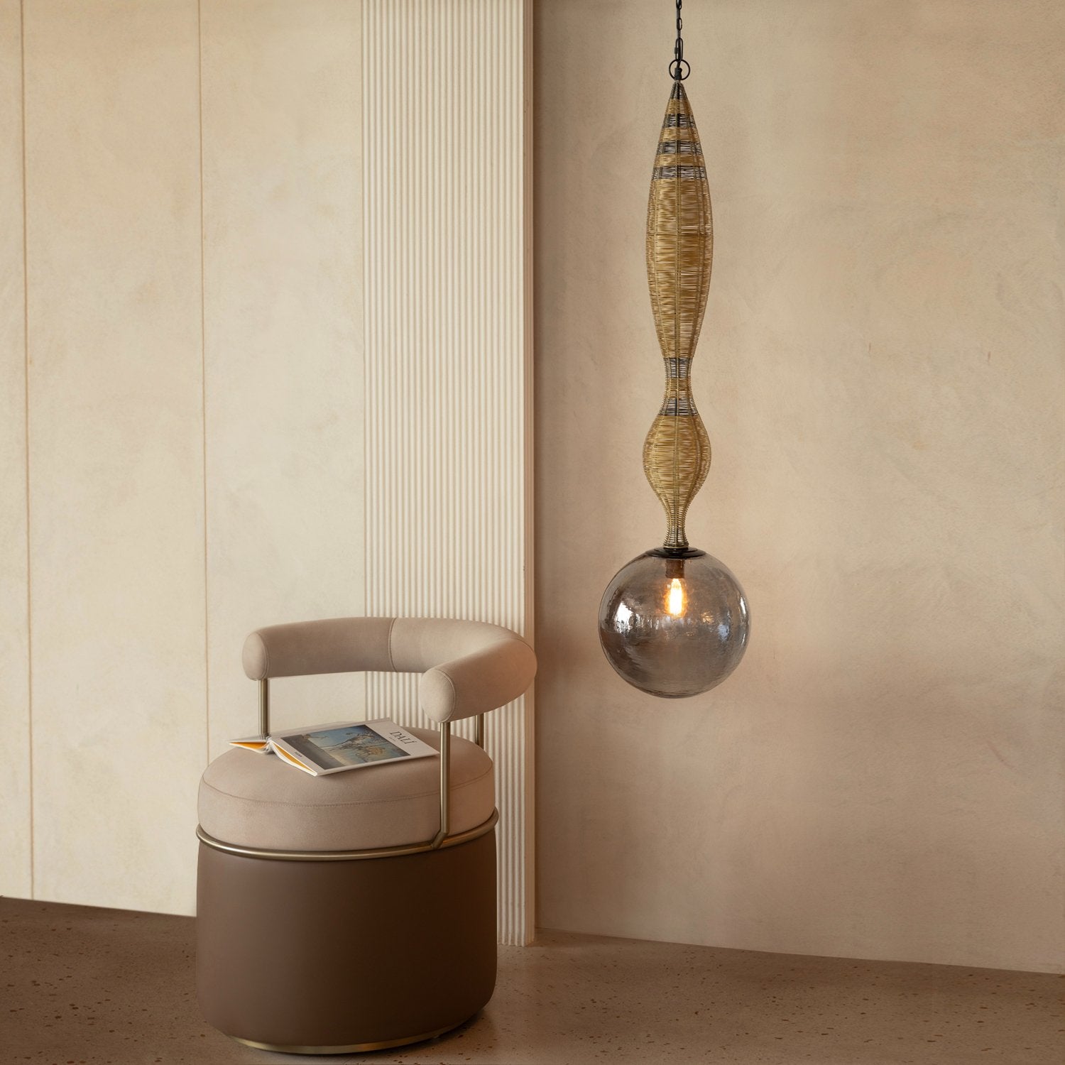 Dawn Hanging Lamp by Yaahvi by Nikita Bansal Hanging light