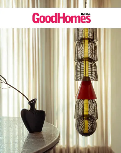 Good Homes feature on Yaahvi's minimalist and elegant home décor pieces.​