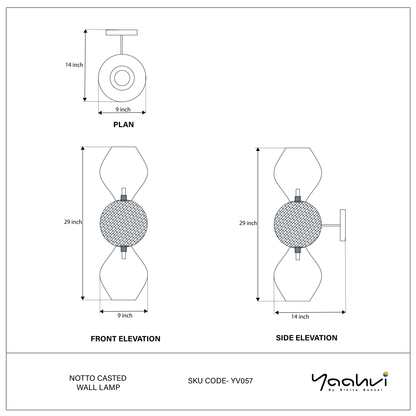Notto Casted Wall Lamp