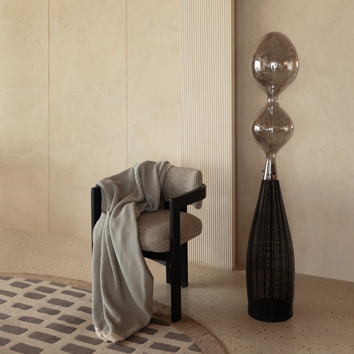 Notto Floor Lamp by Yaahvi by Nikita Bansal Contemporary floor lighting