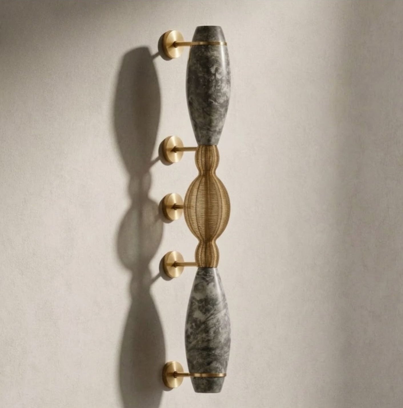 Buy Yaahvi by Nikita Bansal Bella Green Oval Wall Lamp - Contemporary & Handcrafted Wall Lamps Online India