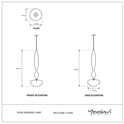 Dusk Hanging Lamp
