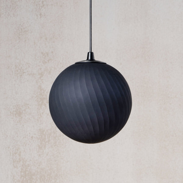 Boondh Black Hanging Lamp Small