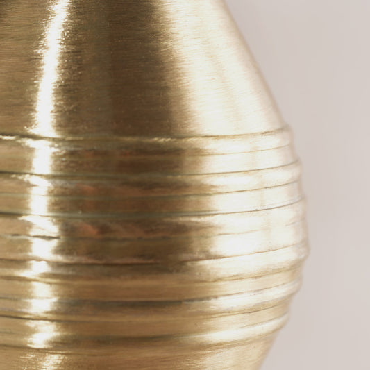 Dawn Brass Spun Hanging Lamp