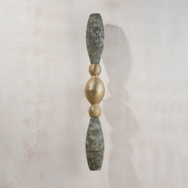 Bella Green Oval Double Casted Wall Lamp
