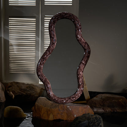 Buy Yaahvi by Nikita Bansal Reva Mirror One - Contemporary & Handcrafted Wall Decor Online India