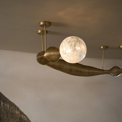 Buy Yaahvi by Nikita Bansal Dawn Arc Chandelier - Contemporary & Handcrafted Chandelier Online India